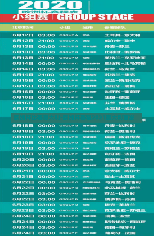 欧洲杯比赛意大利-欧洲杯赛程2021意大利首发
